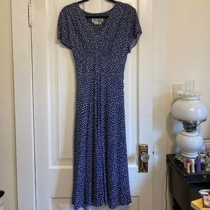Vintage reformation style maxi dress